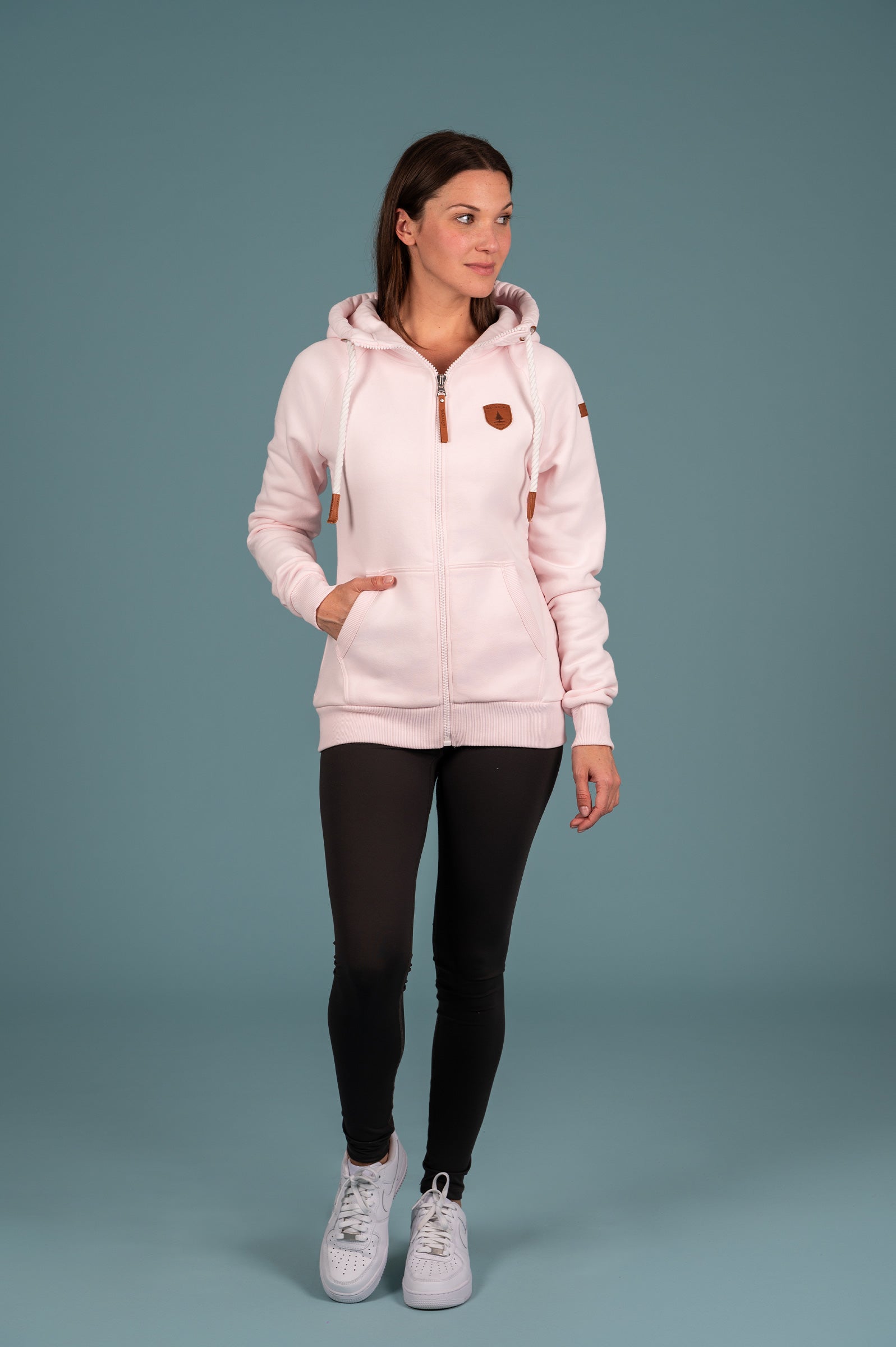 Hera Primrose Full Zip Hoodie for Women - Soft Fleece Pullover with Pockets, Casual Winter Jacket for Outdoor Activities & Lounge Wear