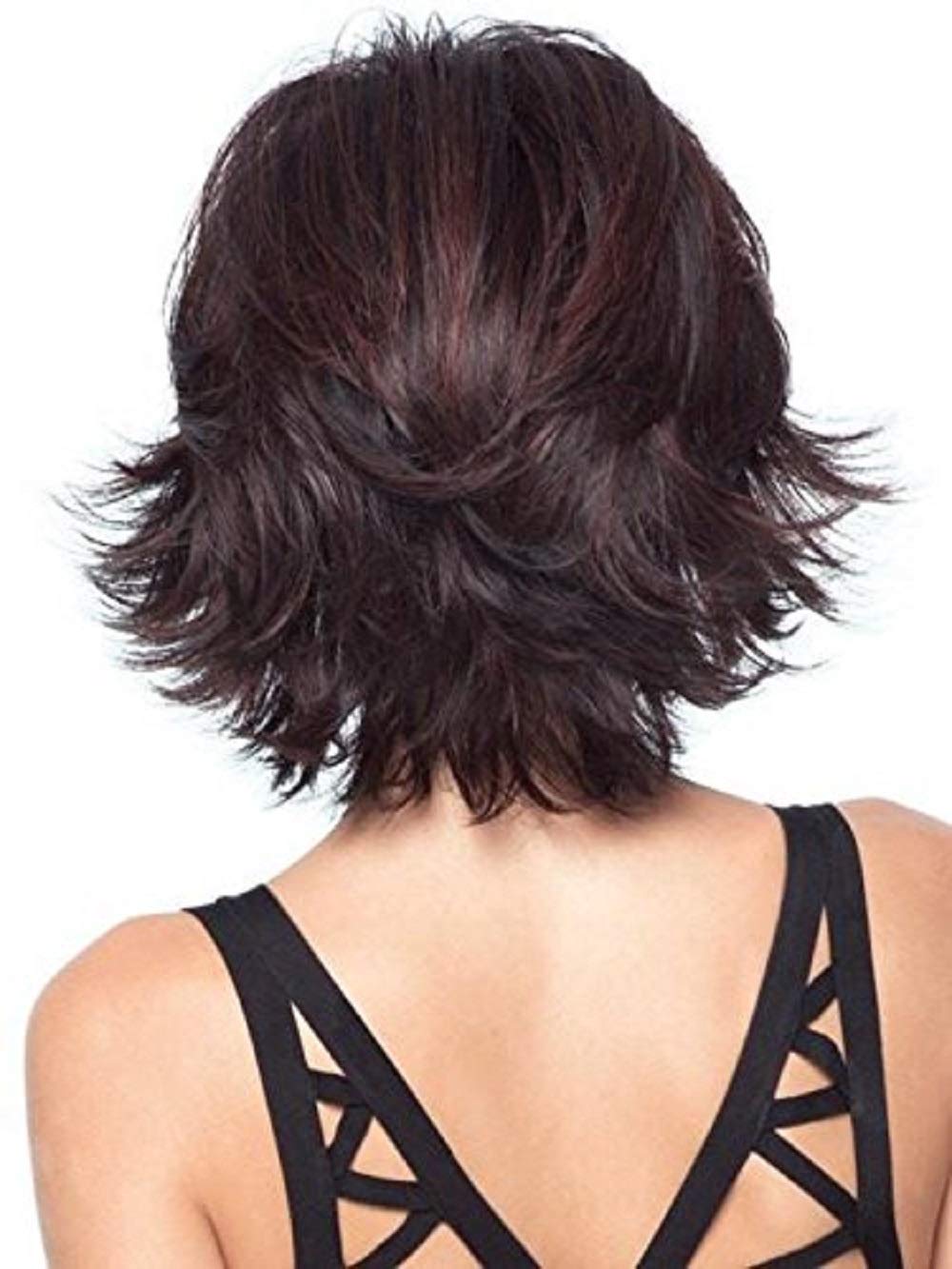Allure Wig - Heat Friendly Synthetic Hairdo Wigs with Medium Length Shag Layers & Barely Wavy Style | Tru2Life Collection for Everyday Wear & Cosplay