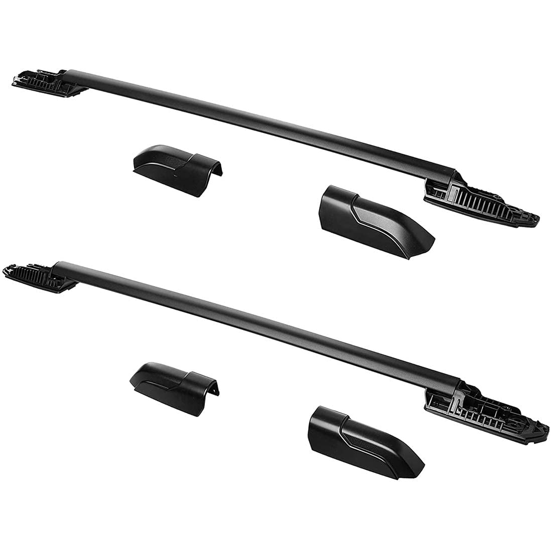 2 Pcs Aluminum Roof Rack Side Rails for Honda Pilot 2009-2015 - Heavy Duty Top Roof Rails Luggage Carrier for SUV - Perfect for Road Trips, Camping & Outdoor Adventures