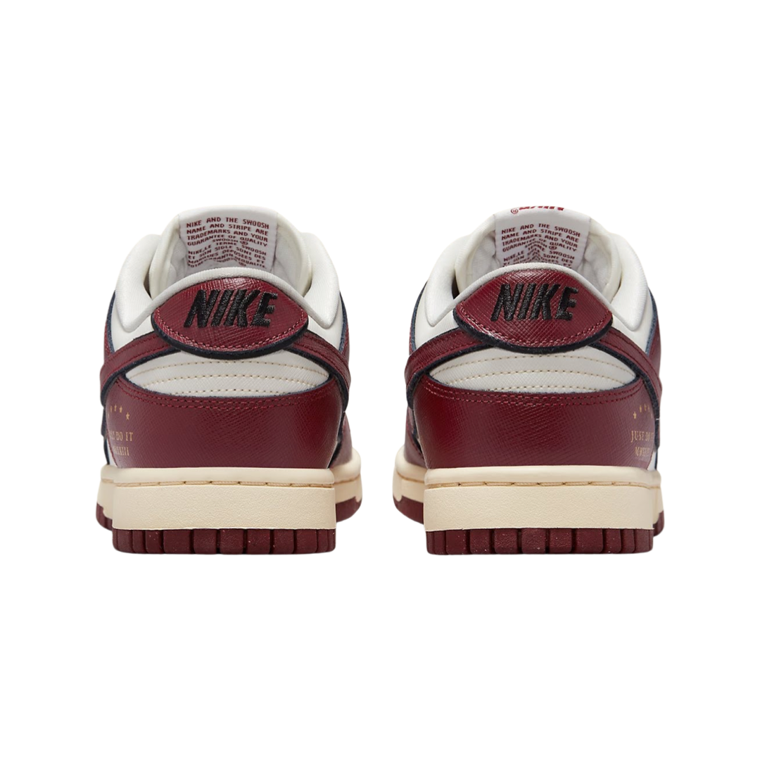 Nike Women's Dunk Low Sneakers - Team Red & Sail White Colorway | Casual Wear, Street Style & Everyday Comfort