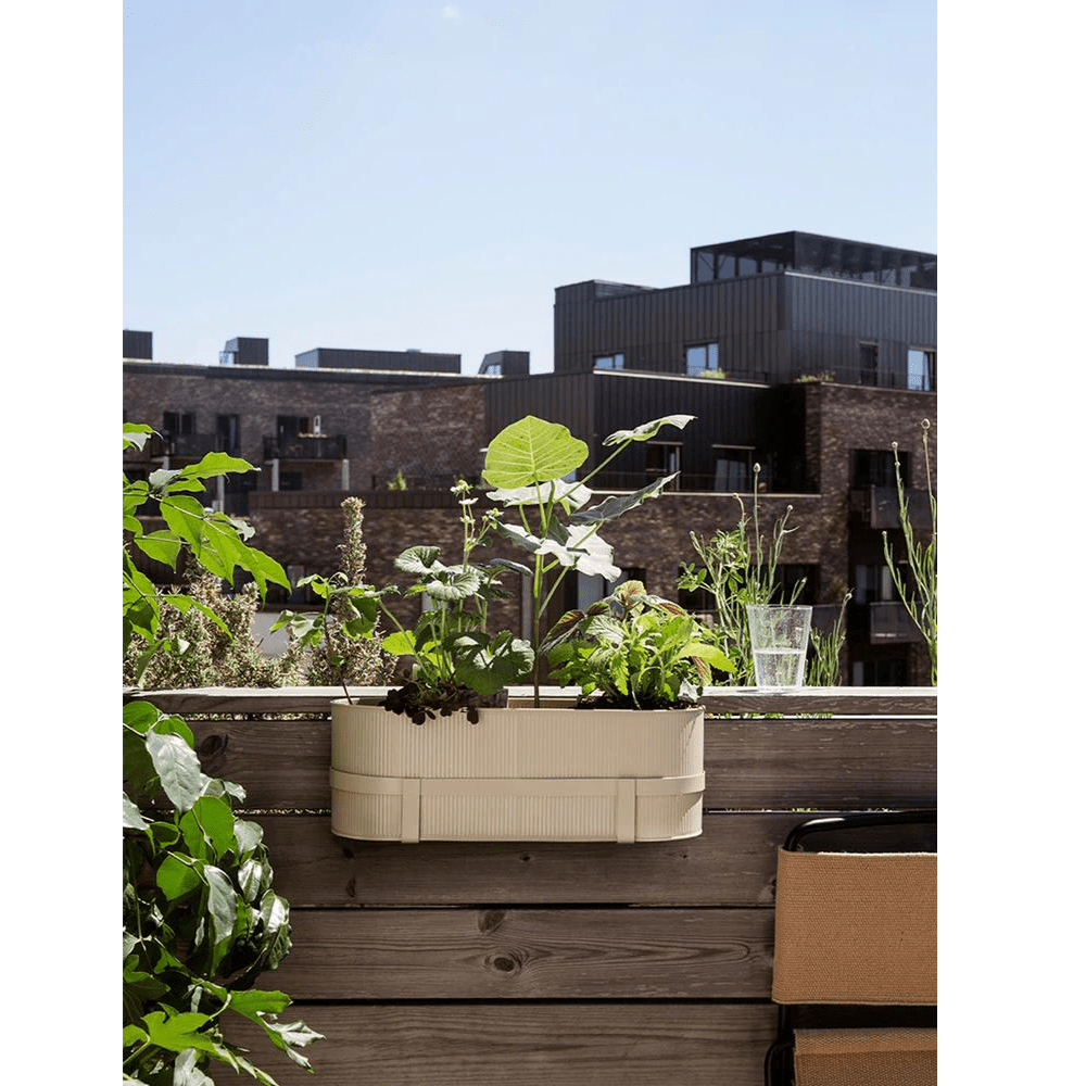 Bau Balcony Box - Durable Outdoor Planter Box for Balcony, Patio & Garden - Perfect for Flowers, Herbs & Small Plants - Ideal for Urban Gardening & Home Decor