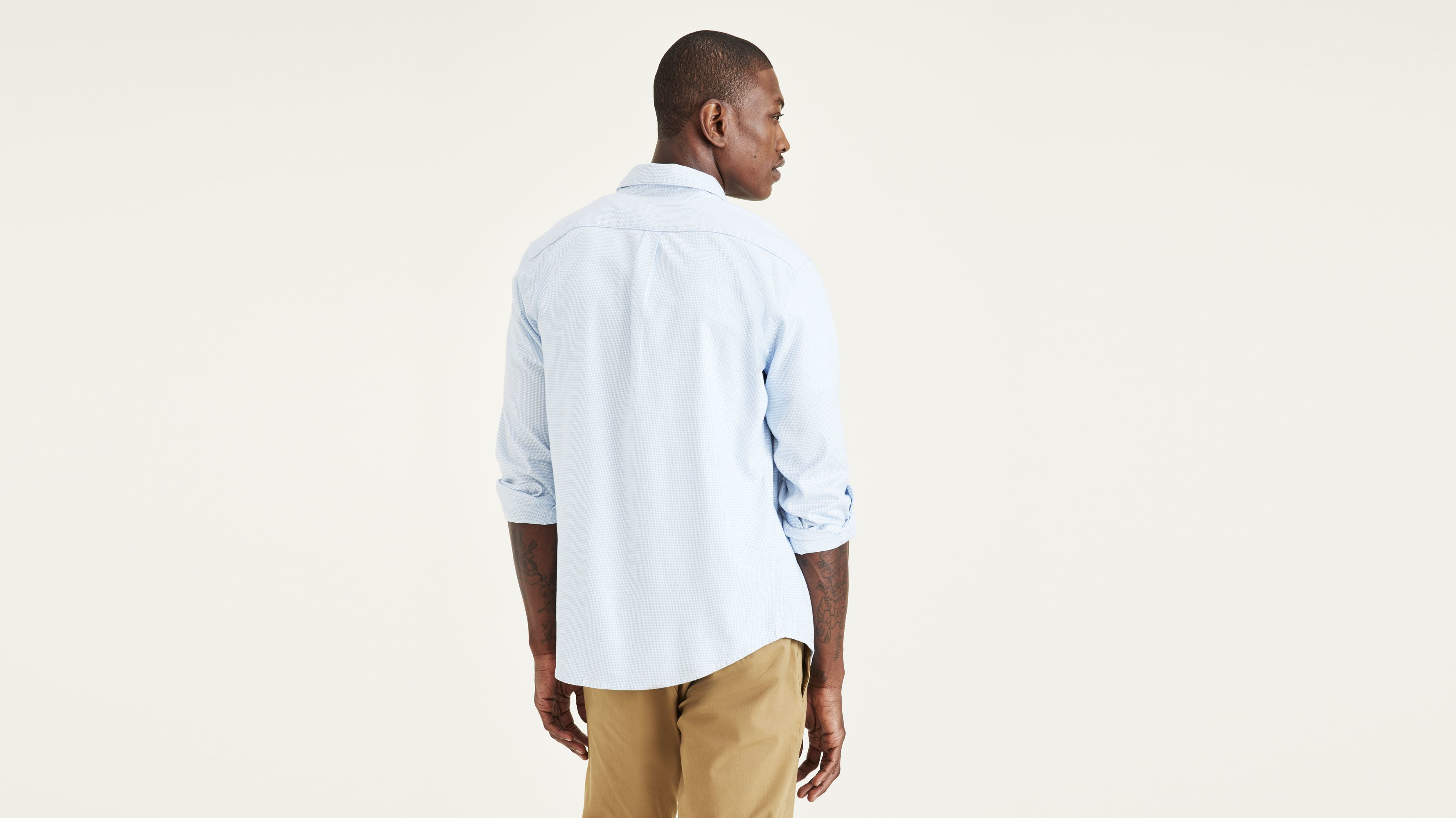 Slim Fit Button Up Shirt for Men - Stylish Casual & Formal Wear - Perfect for Office, Dates & Everyday Outfits