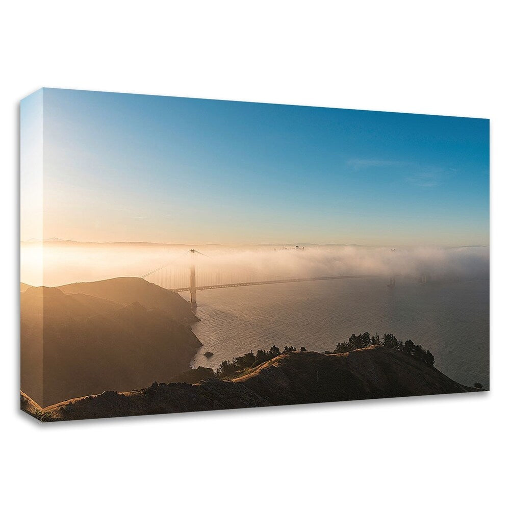 Amazing Light by Bruce Getty - Premium Canvas Wall Art Print - Ready to Hang - Perfect for Living Room, Bedroom & Office Decor