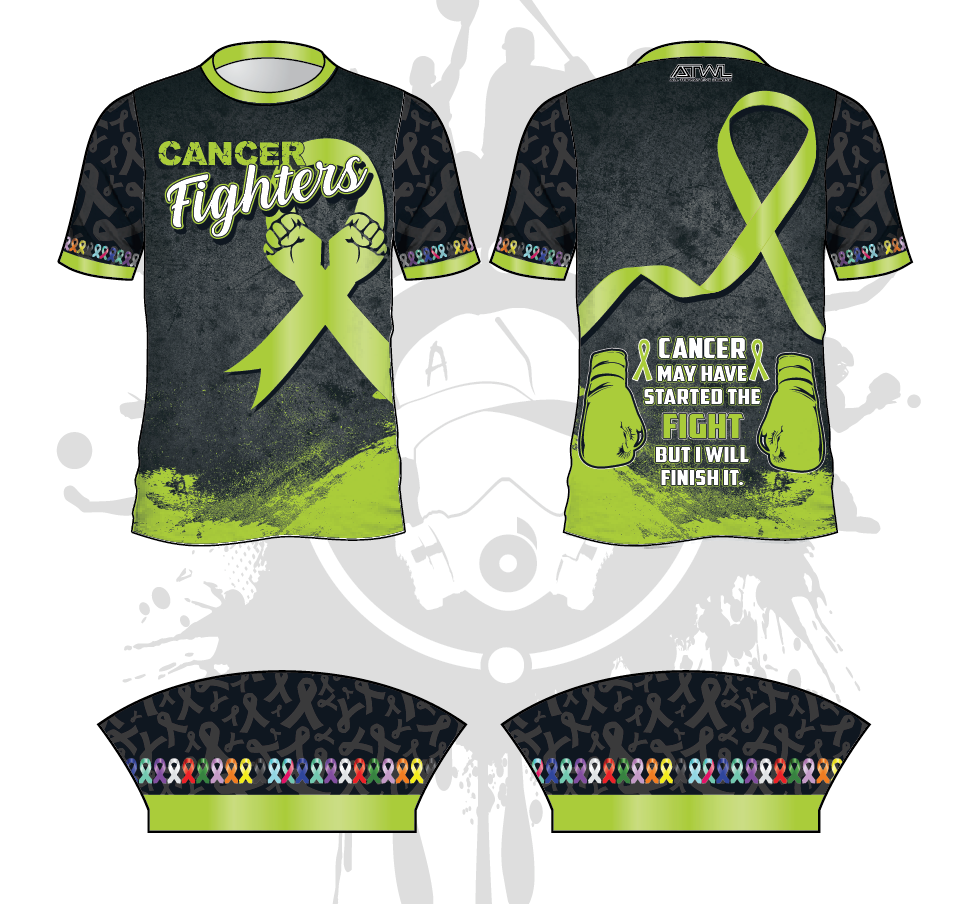 Cancer Fighters Men's Baseball Jersey - Comfortable & Durable Team Apparel for Baseball Games, Fundraisers & Awareness Events