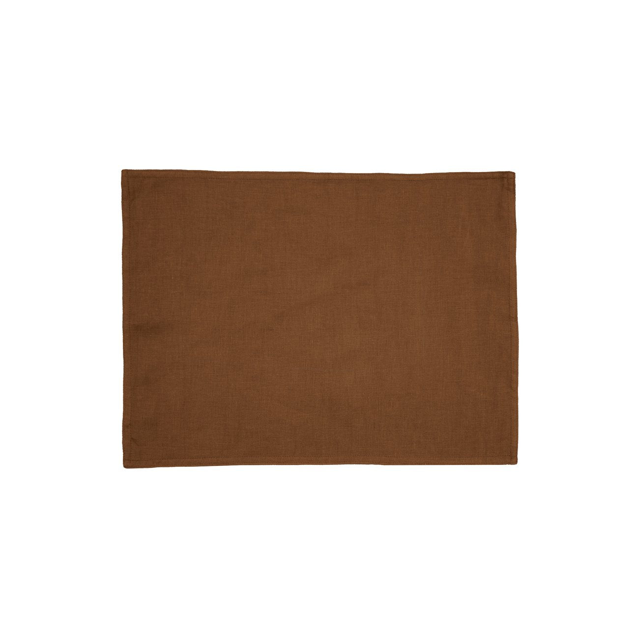 Premium French Linen Placemats Set of 4 - 33x45cm Elegant Table Mats for Dining - Bambury Washable Natural Tableware for Formal Dinner, Wedding, Holiday Decor