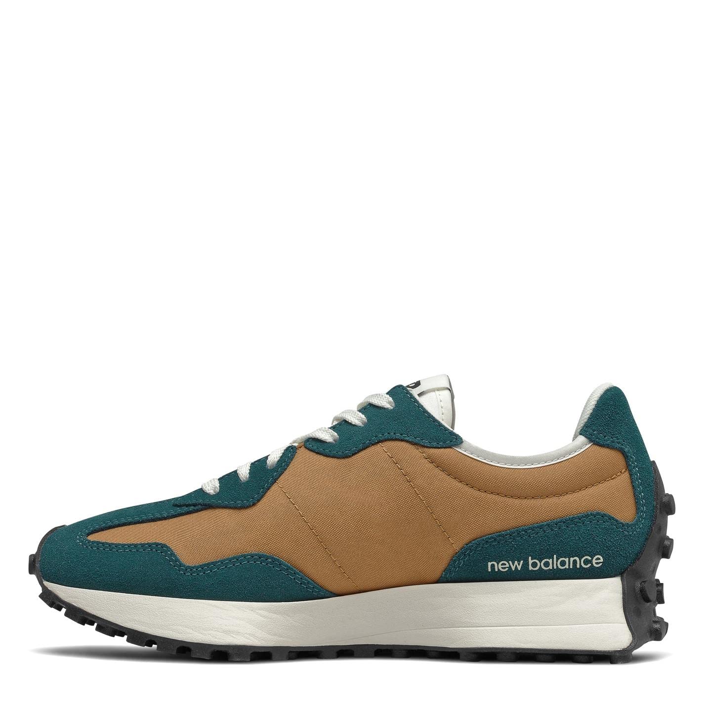 New Balance Women's 327 Lightweight Running Shoes - Retro Style Sneakers in Green for Jogging, Gym & Casual Wear