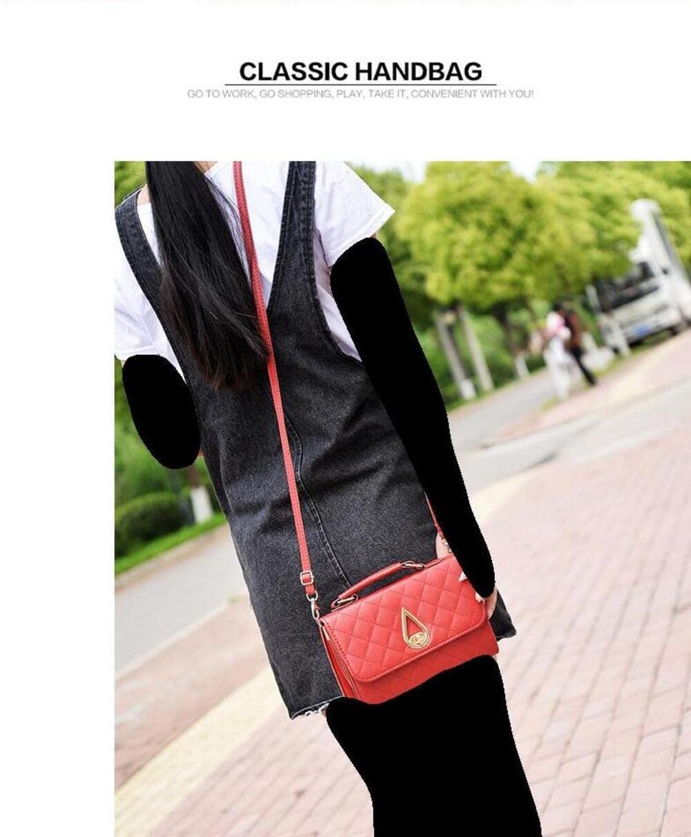 Hanbella Small Crossbody Bags for Women & Girls - Stylish PU Leather Purse, Handbag & Wristlet Clutch for Teens & Ladies | Perfect for Everyday Use, Shopping & Parties