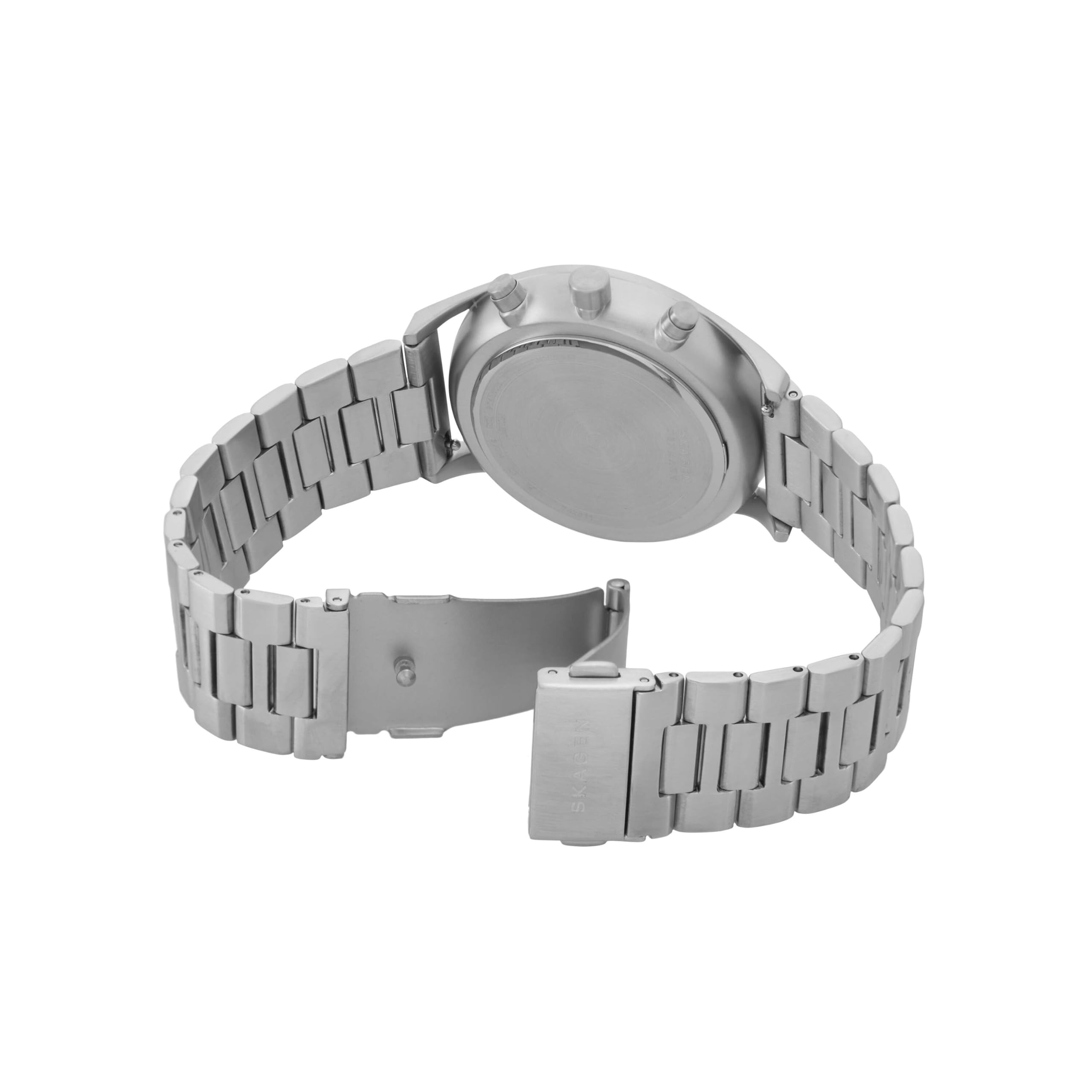 Skagen Holst Men's Watch - Premium Stainless Steel Mesh or Genuine Leather Band - Minimalist Scandinavian Design for Business, Casual & Formal Occasions