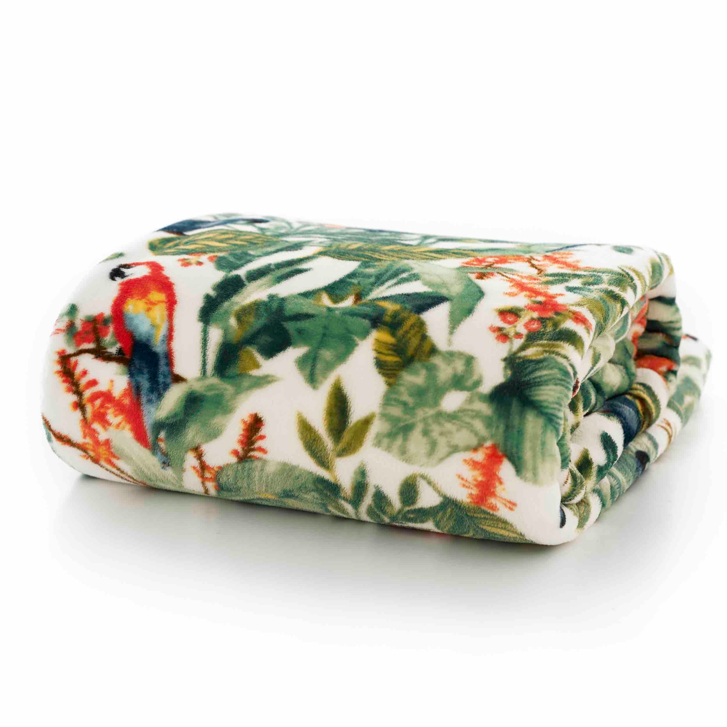 Deyongs Pandemonium Printed Throw Blanket - Soft Cozy Flannel Fleece Bedding for Couch, Sofa & Bed - Perfect for Home Decor, Gift & Winter Warmth