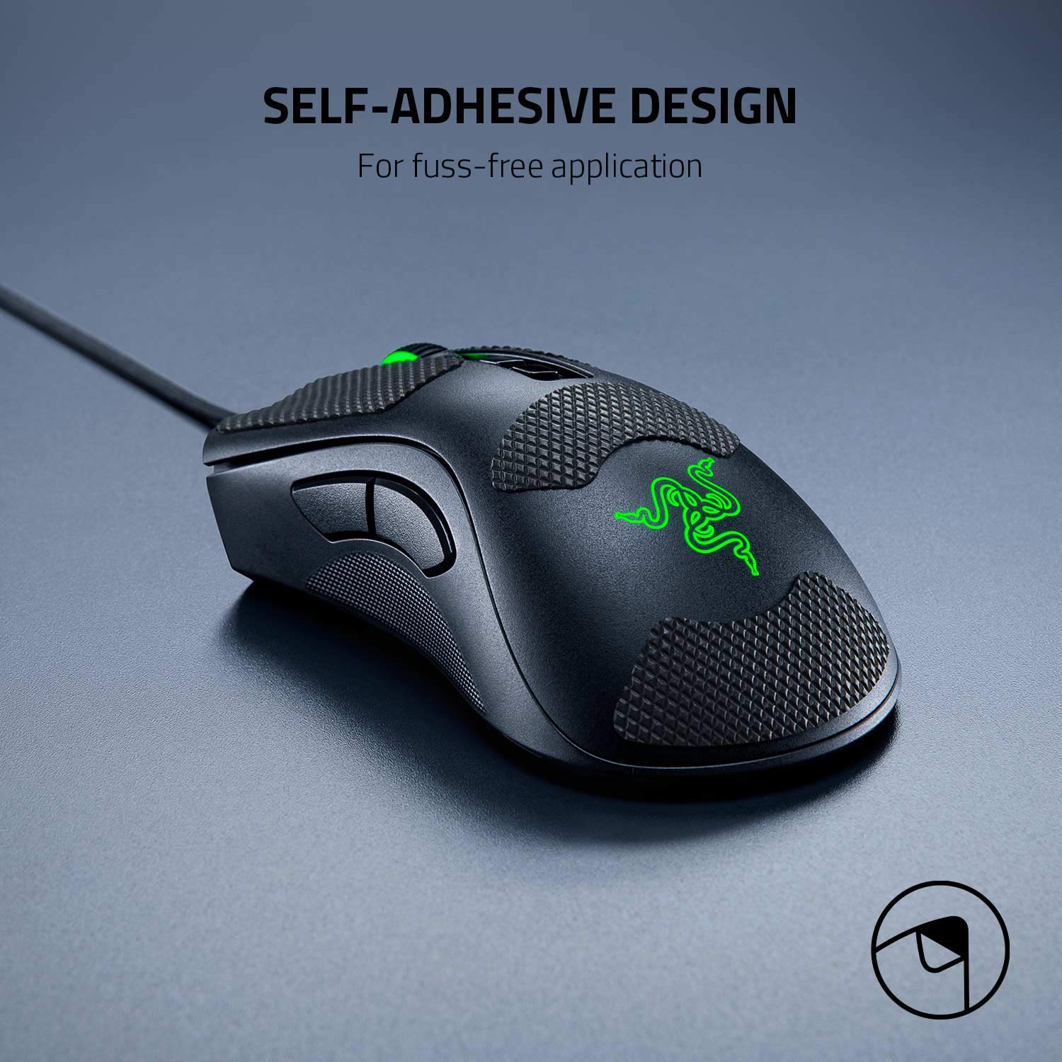 Razer DeathAdder v2 Pro Wireless Gaming Mouse with Grip Tape - Ergonomic RGB Mouse for PC, Mac, PS5, Xbox | Perfect for FPS, MOBA Games & Long Gaming Sessions
