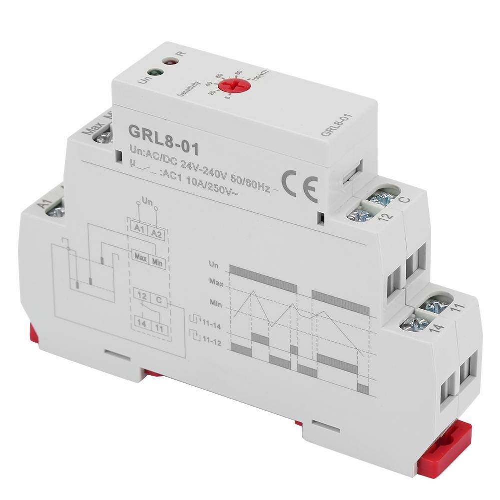 GRL8-01 Water Level Control Relay for Pool, Well, and Tank - Automatic Water Level Controller for Efficient Water Management