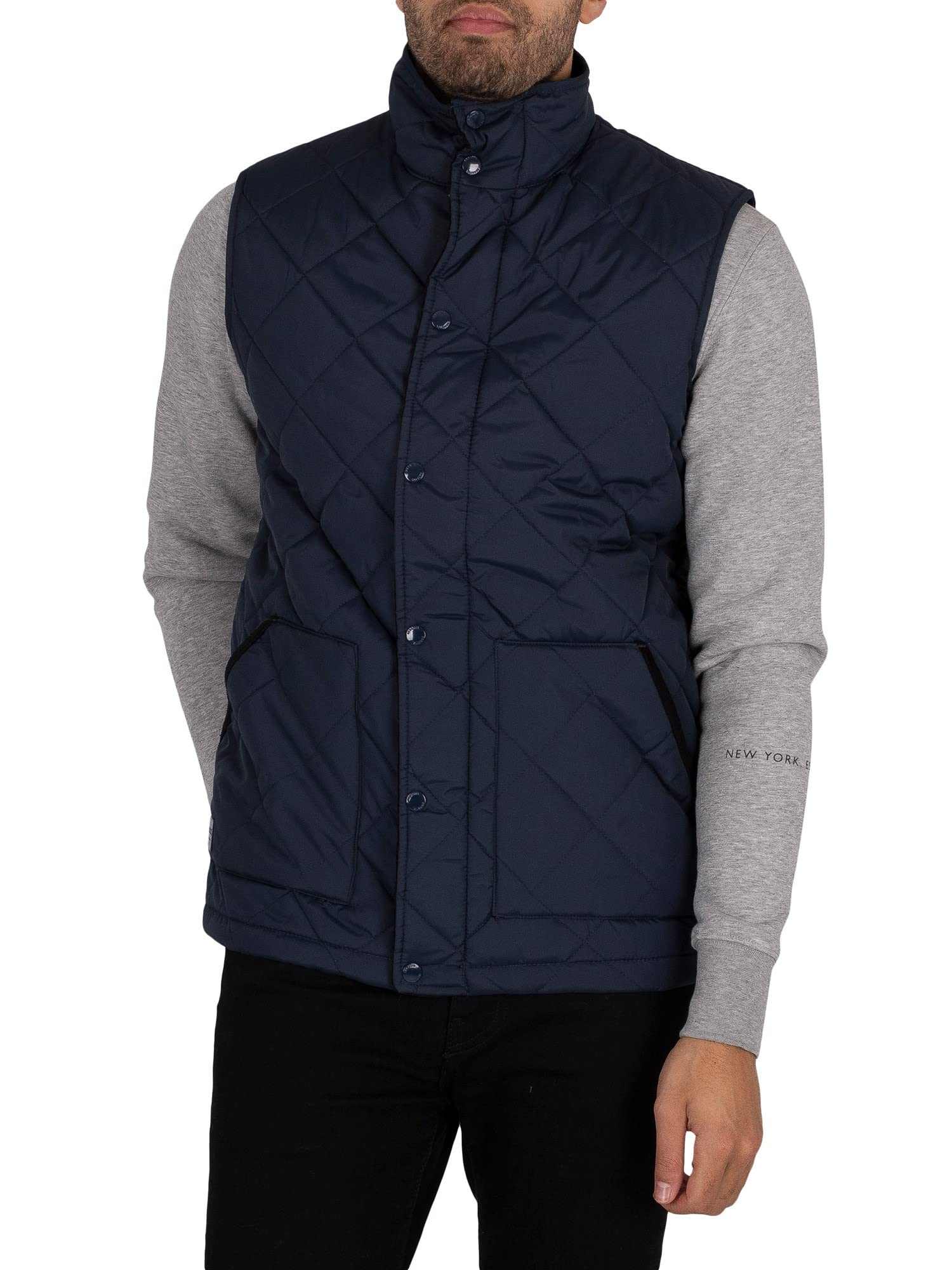 Regatta Men's Londyn Quilted Body Warmer Vest - Lightweight Padded Gilet for Outdoor Activities, Hiking & Casual Wear