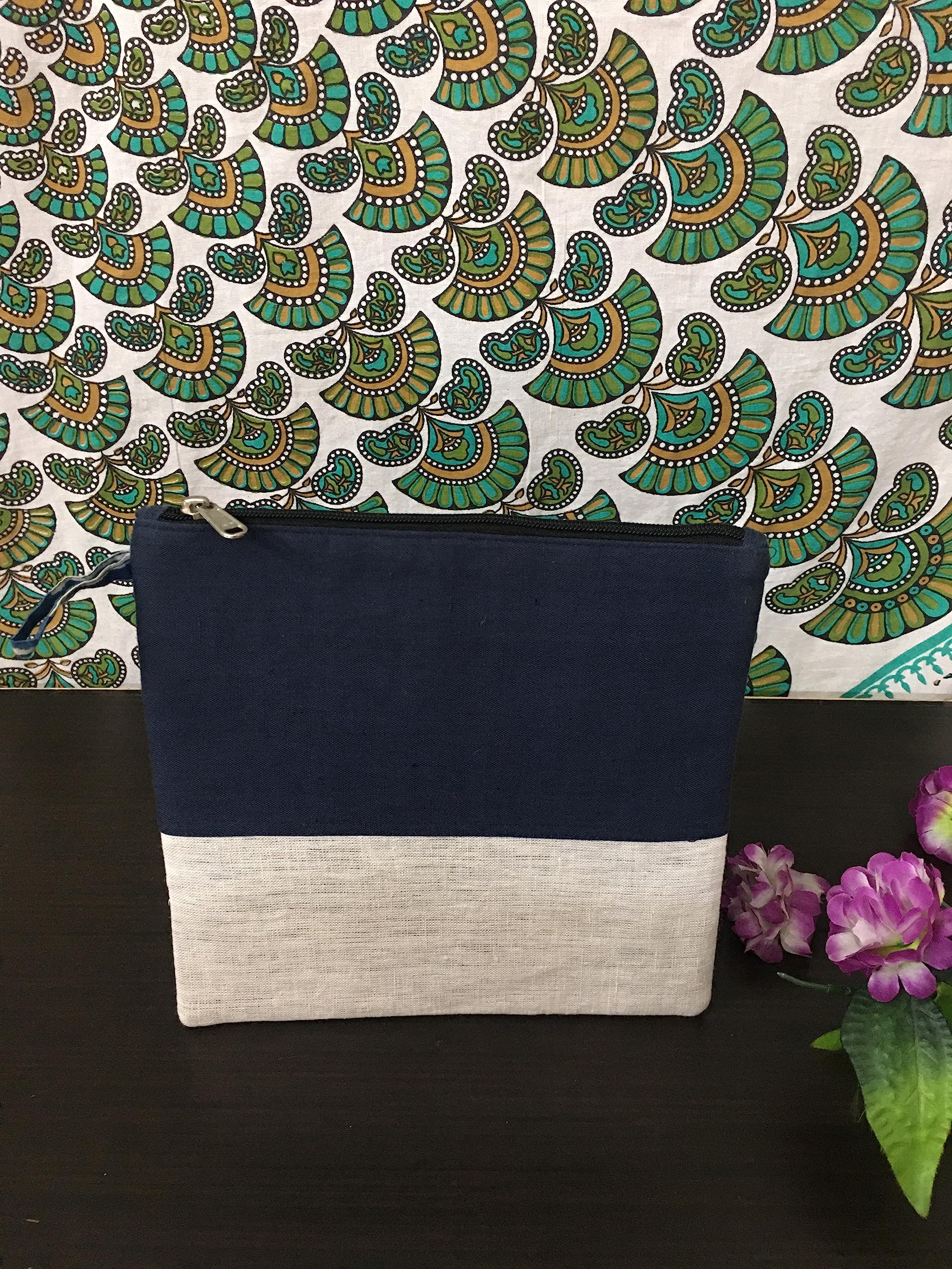 Master Piece Crafts Multi-Purpose Zipper Pouch - Waterproof Cosmetic Makeup Bag, Travel Coin Purse, Phone Wallet, Pencil Case & Organizer | Perfect for School, Office & Travel Accessories