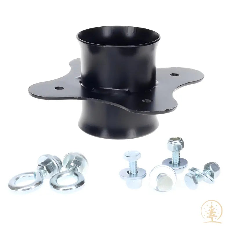 16 Peg Hook Head - Heavy Duty Crank Up Style Tree Topper for 1.5 Inch Pipe/Pole - Perfect for Christmas Tree Decorations, Outdoor Hanging Displays & Farm Equipment Organization