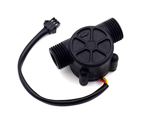 YF-S201 1/2 Inch Water Flow Sensor - High Accuracy Liquid Flow Meter for Plumbing, Irrigation & DIY Projects | Compatible with Arduino & Raspberry Pi