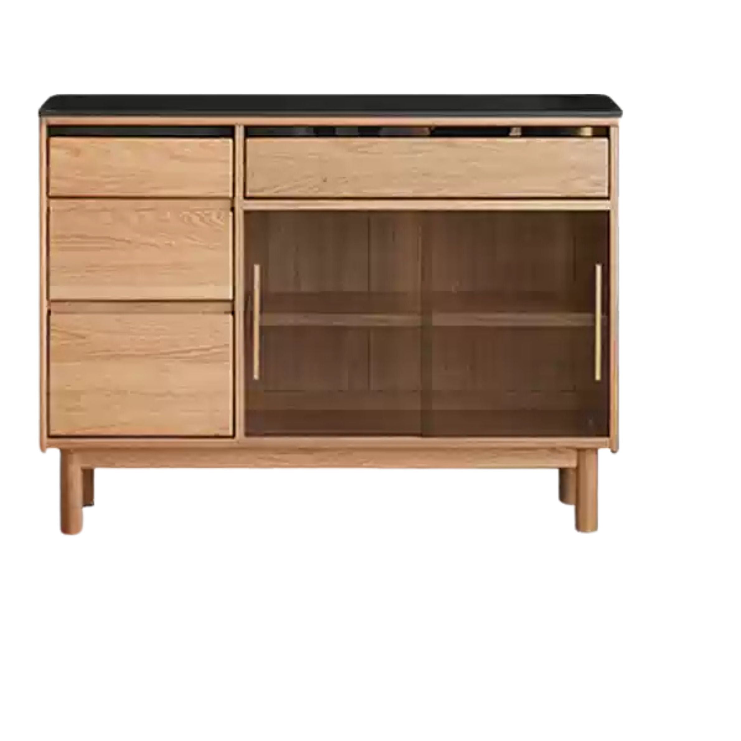 59.2x 15.7x35.9 inch  /150.4x40.4x91.2 сm /Natural Wood Color  / Sideboard