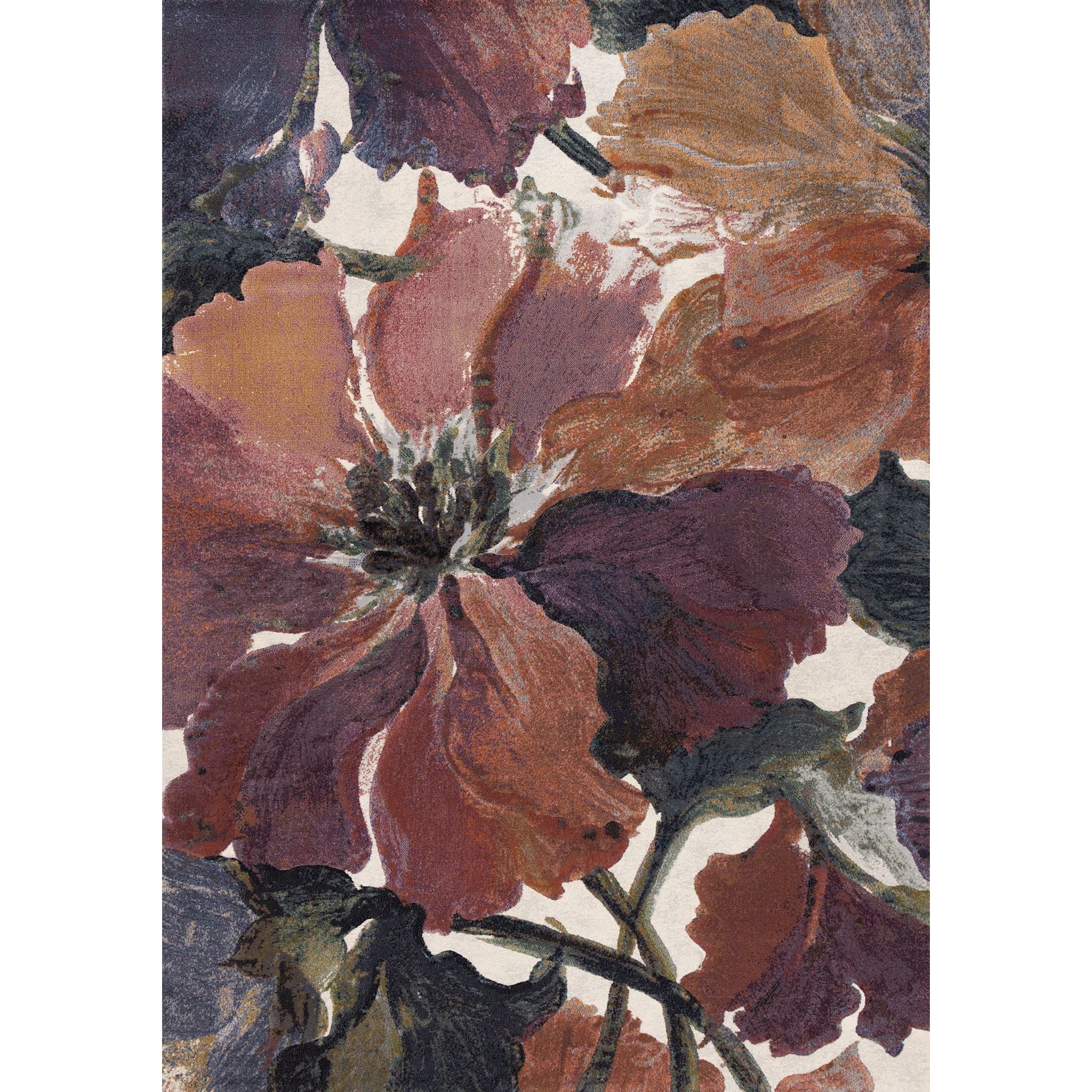 5x8 Aurora Area Rug - Soft Modern Boho Rug for Living Room, Bedroom, Dining Room - Non-Slip Comfortable Floor Carpet for Home Decor
