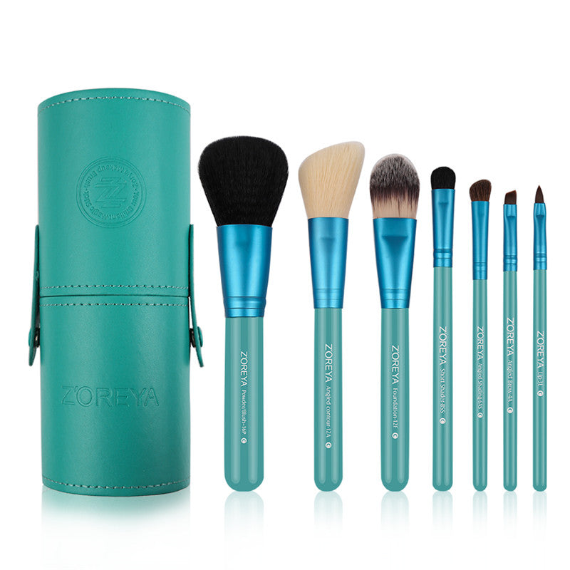 Professional Makeup Brush Set - 12 Piece Vegan & Cruelty-Free Cosmetics Brushes for Foundation, Blending, Contouring - Perfect for Everyday Makeup & Travel