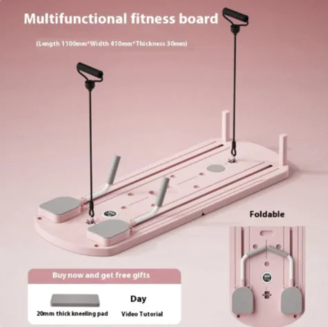 All in One Home Fitness Board - Versatile Workout Equipment for Core Strength, Balance & Full Body Training | Perfect for Home Gym, Yoga, Pilates & Rehabilitation Exercises