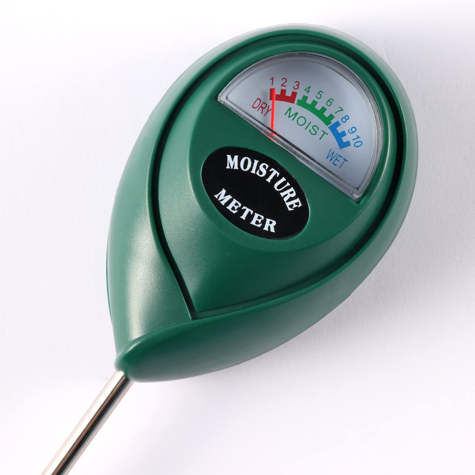 2 Packs Soil Moisture Meter - Plant Water Tester for Indoor & Outdoor House Plants, Garden, Lawn, Farm - No Battery Required Soil Test Kit (Black & Green) - Perfect for Gardening, Houseplant Care, and Agriculture Monitoring