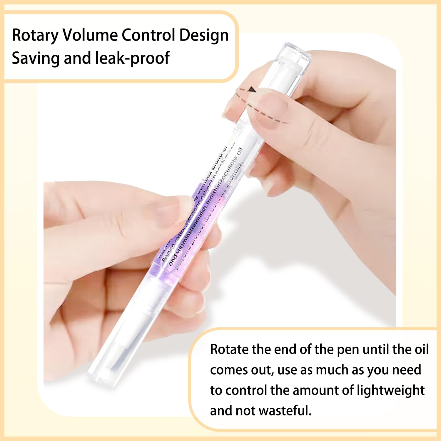 12pcs Sweet Almond Cuticle Oil Pen - Nail Growth Serum & Repair Treatment for Dry Cuticles, Hydrating Nail Care with Vitamin E - Perfect for At-Home Manicures & Nail Salon Use