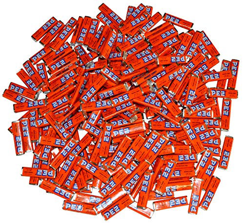 Bulk Pez Candy - 5 Lb Bag of Orange Flavored Candy for Parties, Halloween Treats & Vending Machines | Single Flavor PEZ Refill