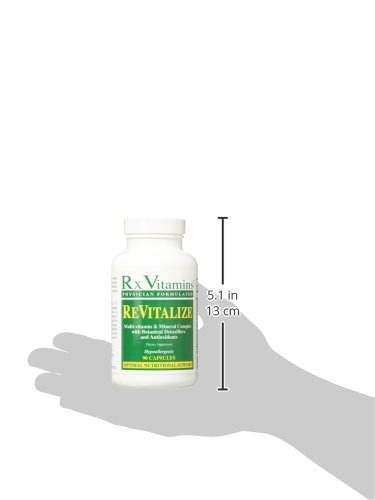 RX Vitamins Revitalize Capsules - 90 Count for Energy Boost & Immune Support | Daily Supplement for Adults, Active Lifestyle & Wellness