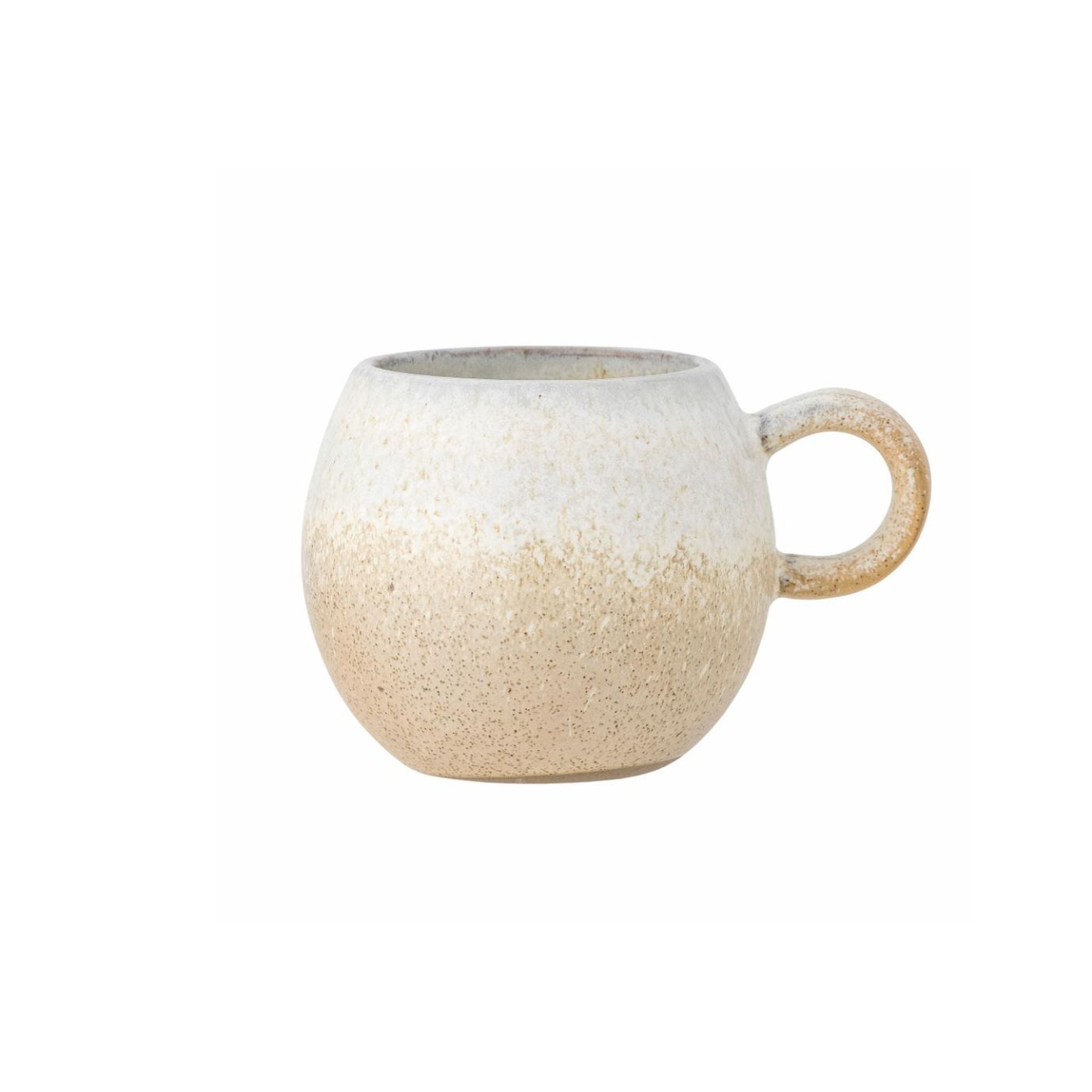 Bloomingville Paula Stoneware Mug - Eco-Friendly Ceramic Coffee Cup for Home & Office - Perfect for Tea, Coffee, and Hot Beverages