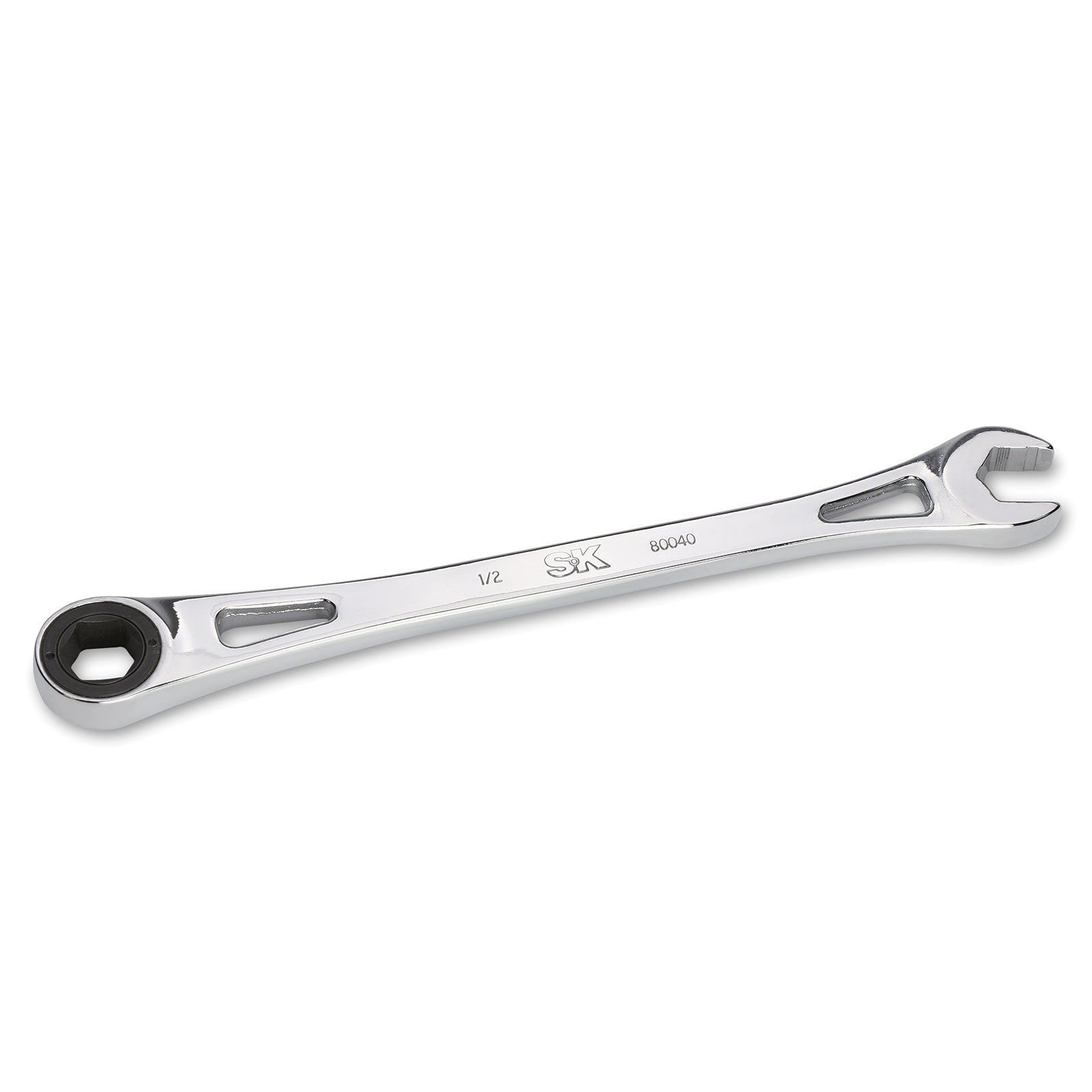 1/2 X Frame® 6-Point Fractional Combination Wrench - Professional Grade Hand Tool for Automotive Repair, Plumbing & DIY Projects