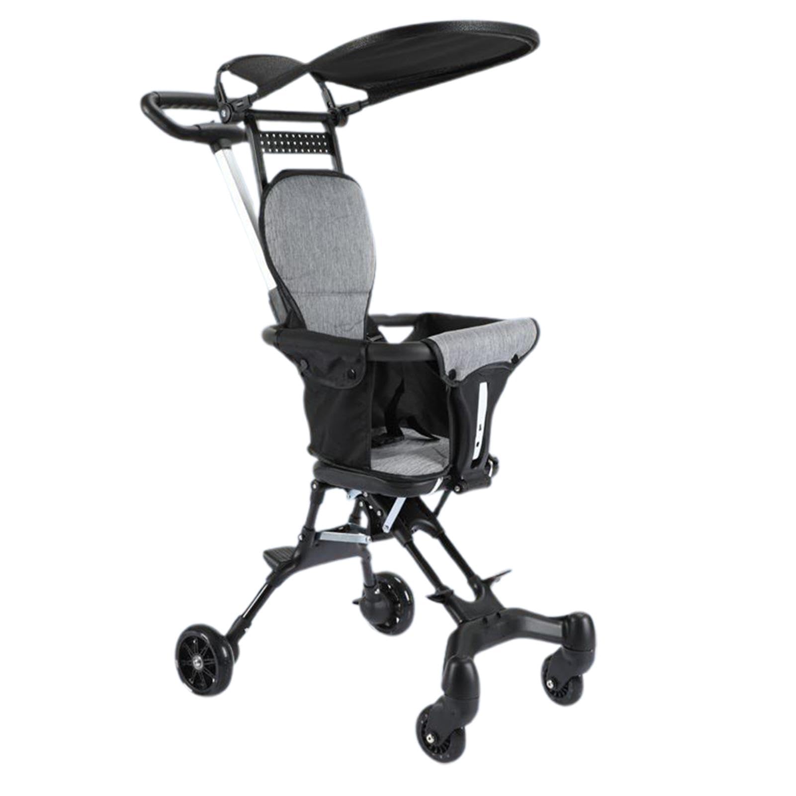 Biniveil Lightweight Toddler Stroller with Detachable Canopy - Compact Travel Stroller for Airplane & Car Storage | Perfect for Walks, Shopping, Vacations & Outdoor Adventures