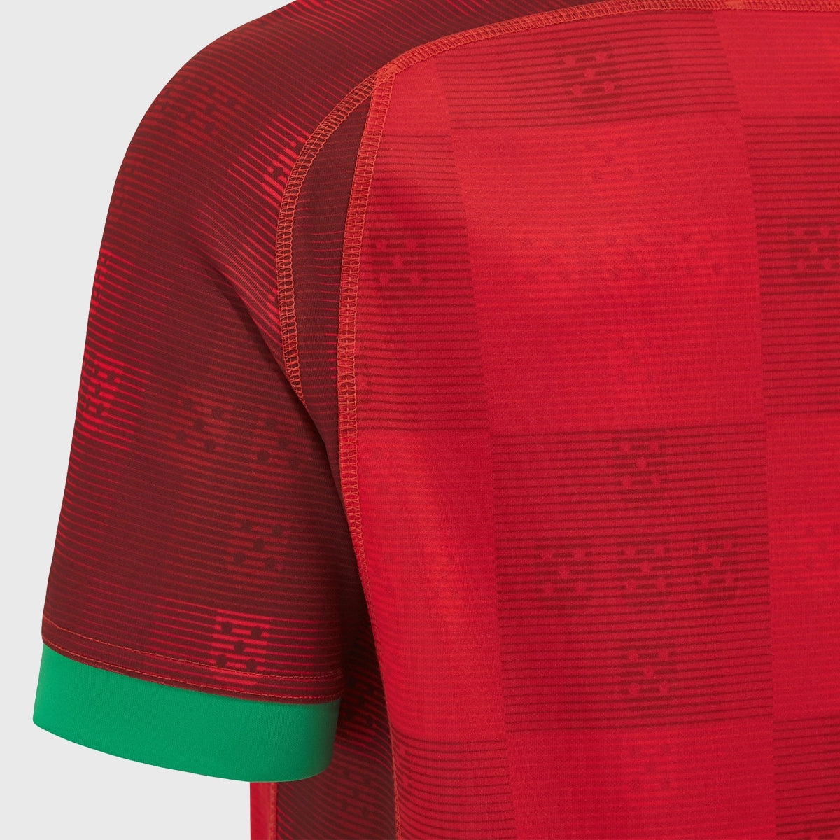 Portugal National Team Macron Home Replica Rugby Jersey - Authentic Football Shirt for Fans & Players - Perfect for Matchdays, Training & Casual Wear