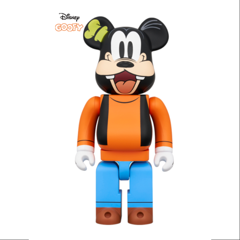 Disney Goofy 400% Be@rbrick Bearbrick Limited Edition 2024 - Collectible Vinyl Art Toy for Disney Fans & Anime Collectors | Perfect for Home Display, Office Decor, and Gift Giving