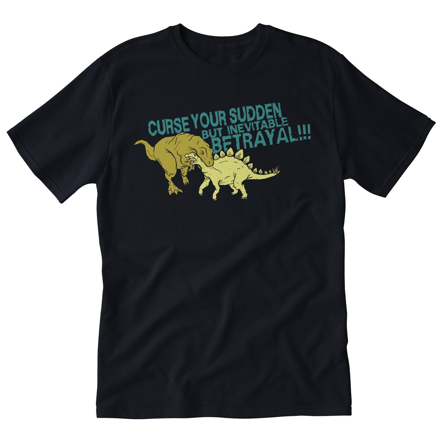 Curse Your Sudden But Inevitable Betrayal Funny Adult T-Shirt - Firefly TV Show Quote Tee for Sci-Fi Fans & Geek Culture