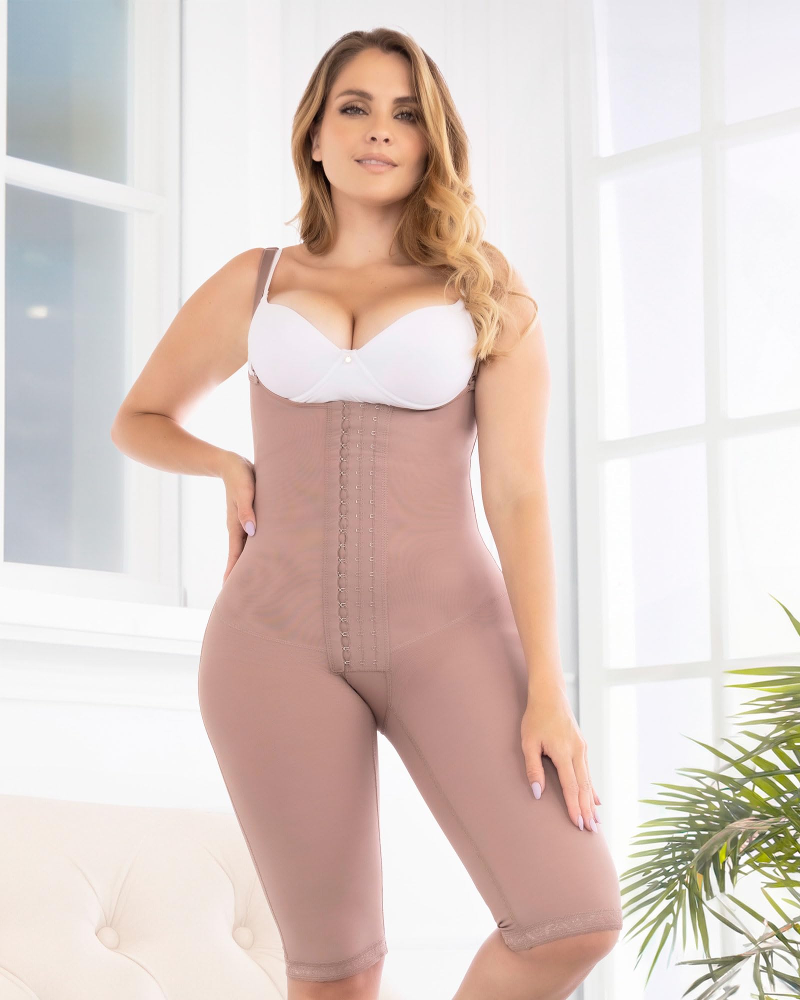 FAJAS DISENOS D'PRADA DELIÉ 047 Women's High Compression Shapewear - Colombian Waist Trainer for Tummy Control & Abdomen Slimming - Perfect for Postpartum, Workouts & Body Shaping