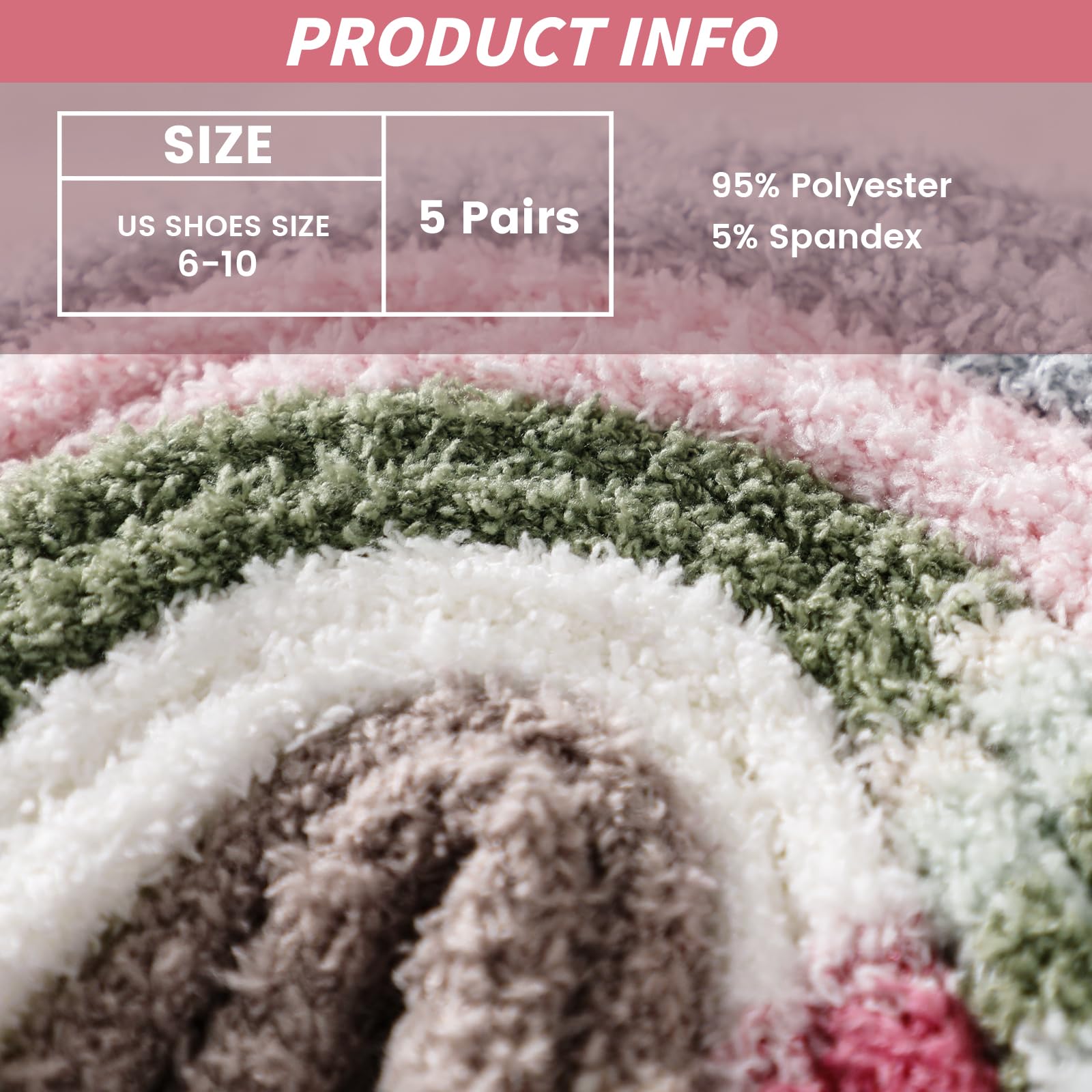 Women's Fuzzy Slipper Socks - Ultra Soft & Warm Cozy Winter Socks for Indoor & Outdoor Use - Perfect for Lounging, Sleeping and Cold Weather Comfort