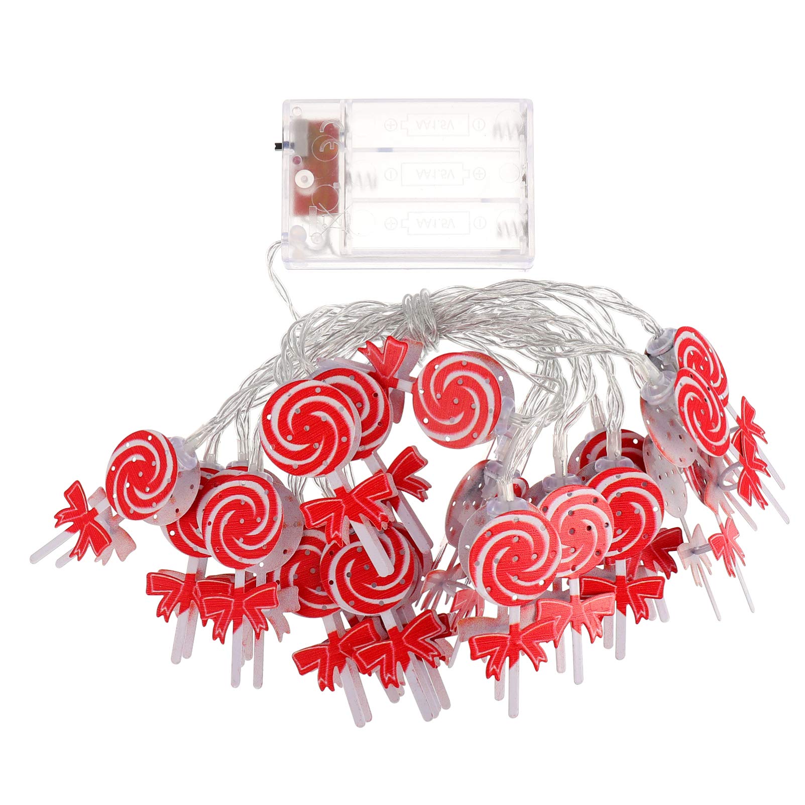 Uonlytech 1 Set Candy String Lights - Colorful LED Christmas Lights with Copper Wires for Holiday Decorations, Perfect for Christmas Tree, Party, Home & Outdoor Decor