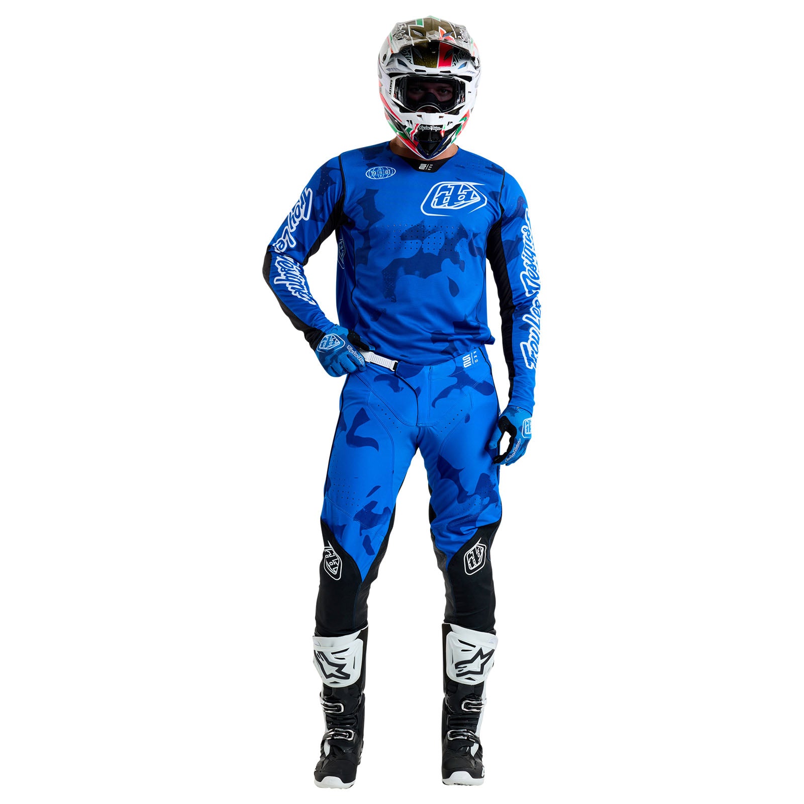 SE Pro Jersey Blotted Bright Blue - High-Quality Sports Jersey for Men & Women - Perfect for Football, Basketball & Outdoor Activities