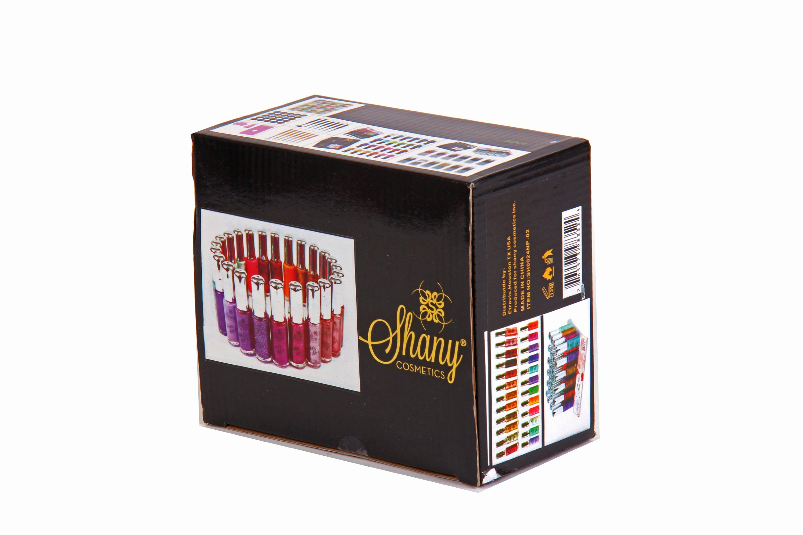 SHANY Professional 24-Piece Nail Art Kit for Salon & Home Manicures - Complete Nail Design Set with Essential Tools for DIY Nail Art, Perfect for Beginners and Professionals