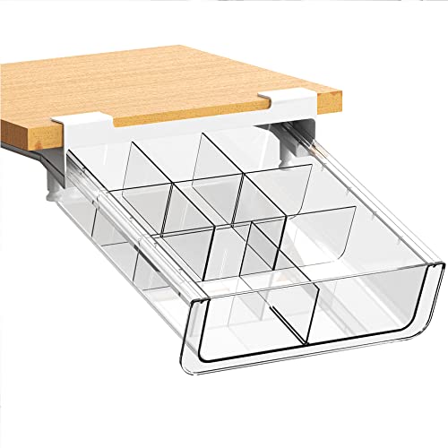 Under Shelf Drawer With Removable Divider
