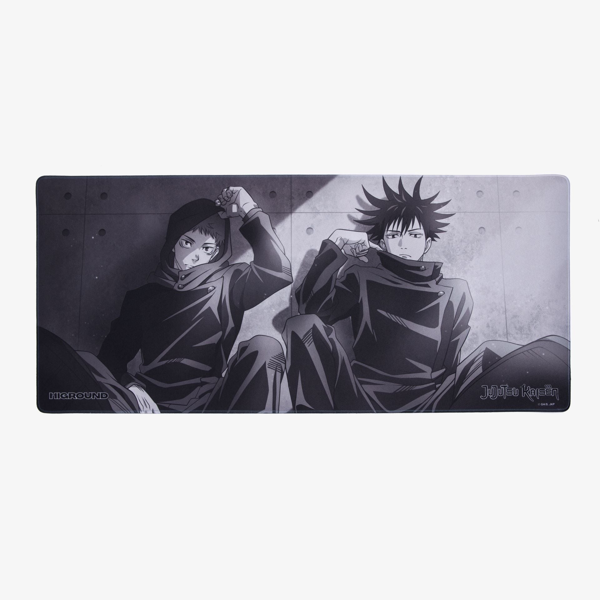 Official Jujutsu Kaisen JJK x HG Large Gaming Mouse Pad - Yuji Itadori & Megumi Fushiguro Anime Design - Perfect for PC Gaming, Office Work & Anime Decor