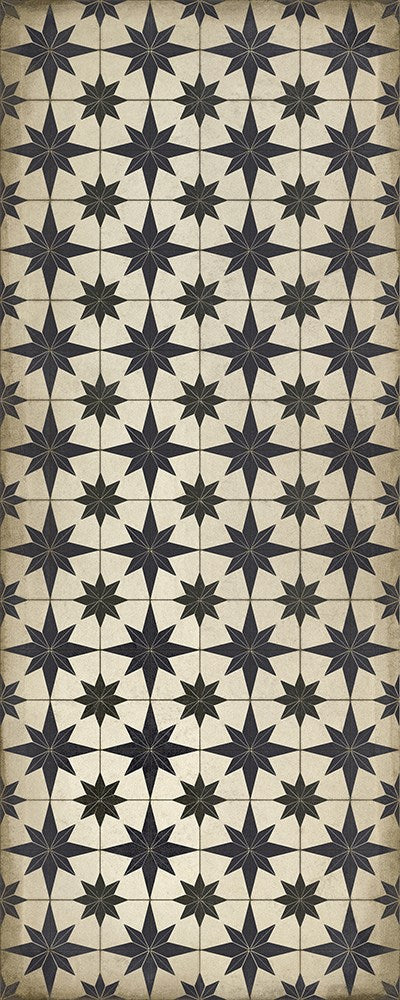 Astraea Non-Slip Vinyl Rug - Waterproof & Durable Floor Mat with Stylish Pattern 20 - Perfect for Living Room, Bedroom, or Kitchen Decor