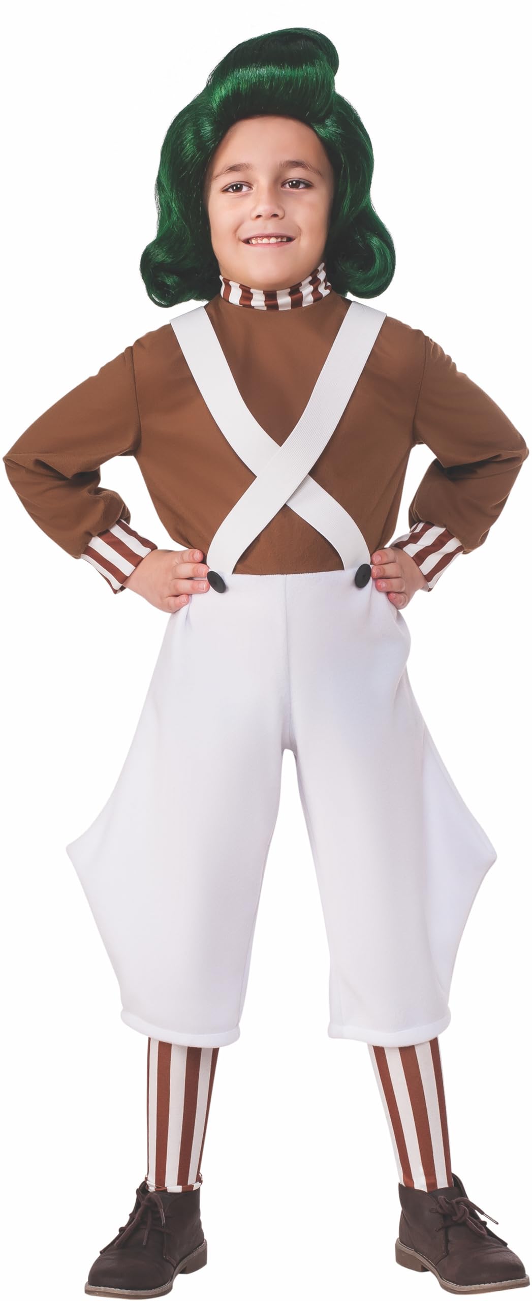 Rubie's Willy Wonka & The Chocolate Factory Oompa Loompa Costume for Kids & Adults - Halloween, Cosplay & Movie-Themed Parties