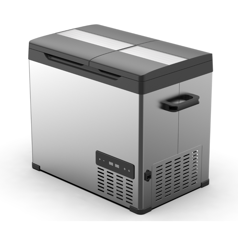 Alpicool CHS55 12V/24V Portable Car Refrigerator Freezer - Dual Zone Cooling for Camping, Road Trips & Outdoor Adventures