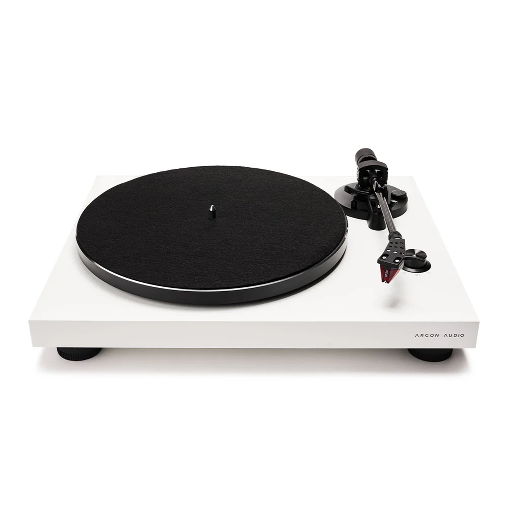 Argon TT 3 Plus Professional Vinyl Record Player - High-Fidelity Turntable with Bluetooth & USB | Perfect for Home Audio, DJing & Vinyl Collection (Black)