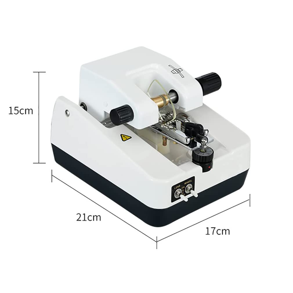 Automatic Glass Lens Grinder Machine - Optical Lens Grooving Tool for Eyeglass Lens Processing | Perfect for Eyeglass Repair & Optical Workshops