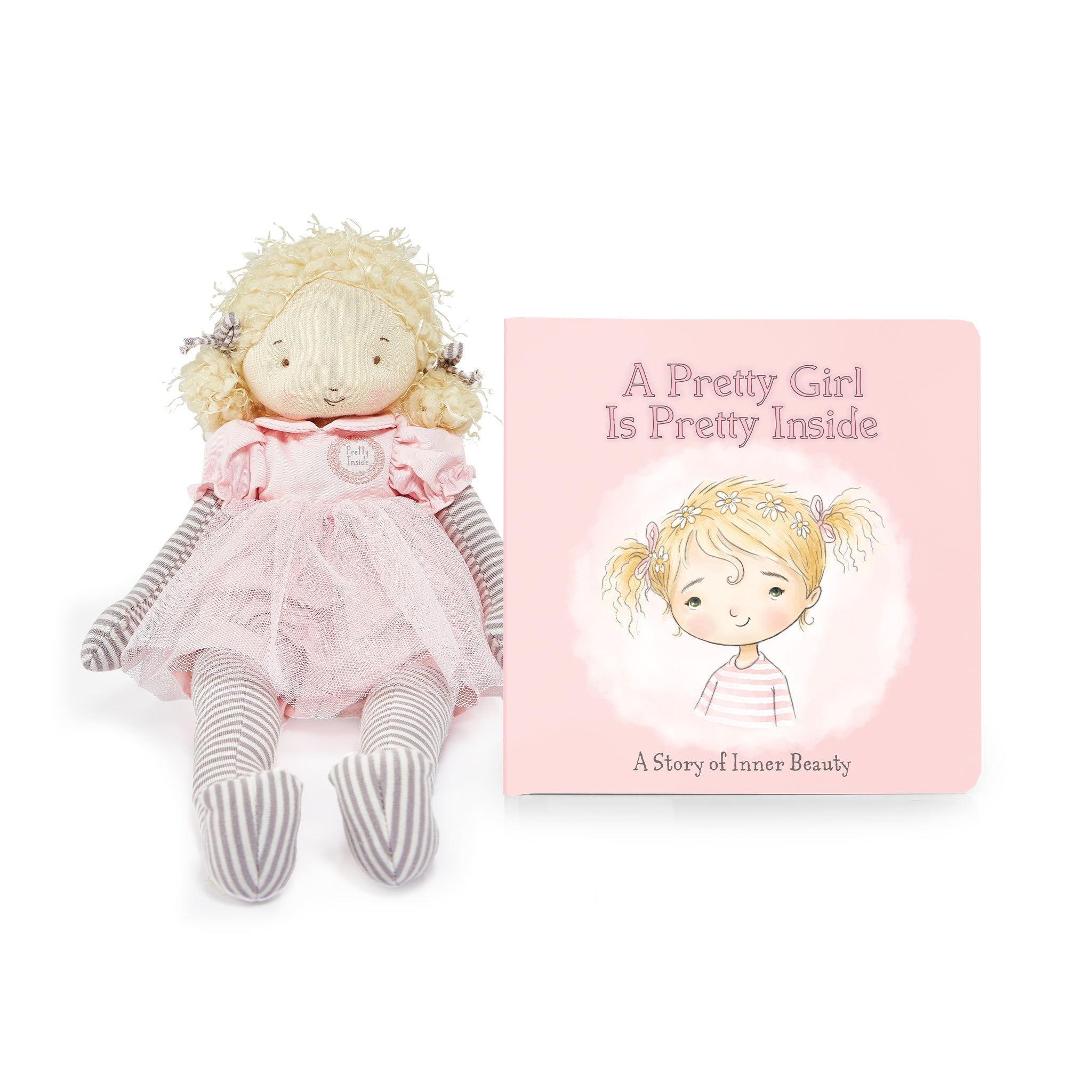 Pretty Girl Inside and Out Gift Set for Blonde Hair - Perfect Birthday & Christmas Presents for Women and Girls