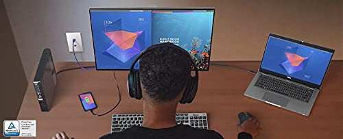 Dell UltraSharp U2422HE 23.8 Inch Full HD IPS LCD Monitor with USB-C - 1920x1080 Resolution, 60Hz Refresh Rate, VESA Mountable - Perfect for Home Office, Gaming & Graphic Design