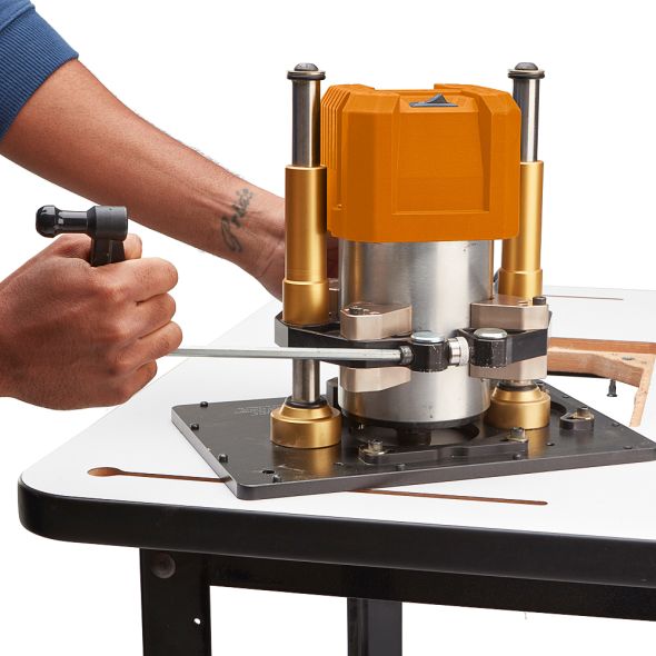 BORA 3.25 HP Soft Start Router Motor - Woodworking Power Tool for DIY Projects & Professional Carpentry | Perfect for Cabinet Making, Furniture Building & Trim Work