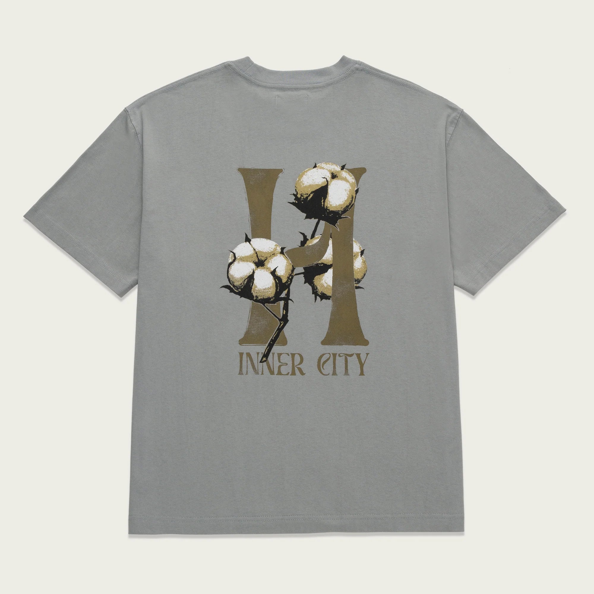 Honor the Gift Premium Cotton T-Shirt for Men - Slate Gray Casual Tee for Everyday Wear & Street Style Outfits