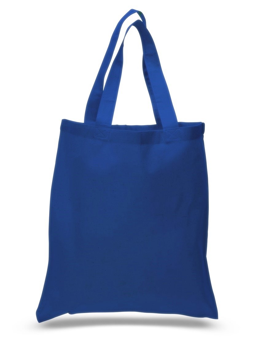 24 Pack 100% Cotton Blank Tote Bags Bulk - Eco-Friendly Reusable Grocery Shopping Bags for Groceries, Beach, Gym & Travel (2 Dozen)